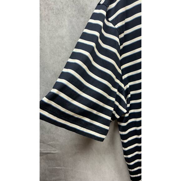 Brook Brother Mens Country Club Performance Striped Polo Shirt Size XL - Picture 3 of 7